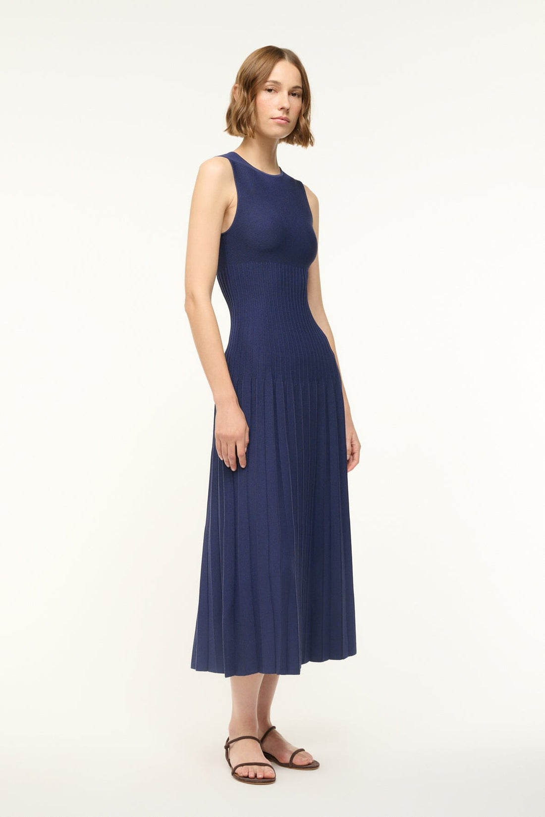 Elyse Dress | Navy — 1