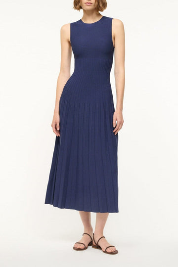 Elyse Dress | Navy — 1