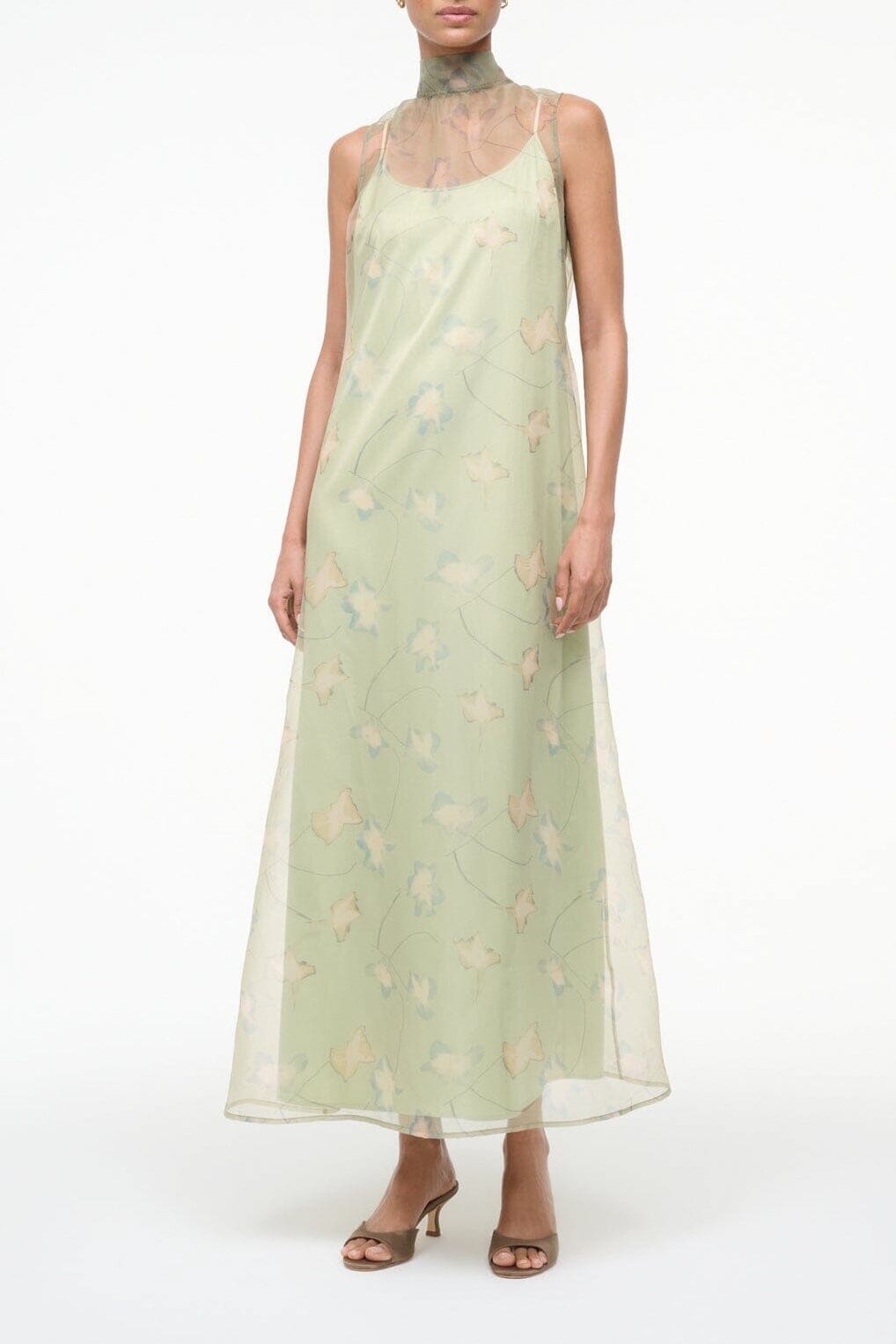 Albee Dress | Botanical Moss — 1