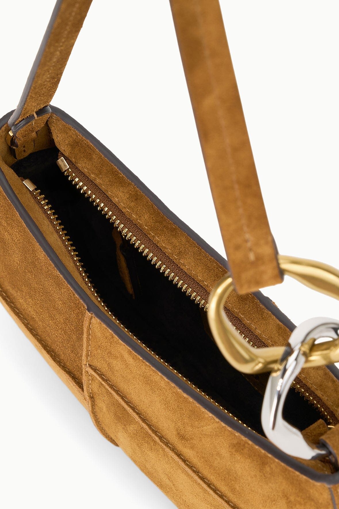 Ollie Bag | Tan Suede — 6