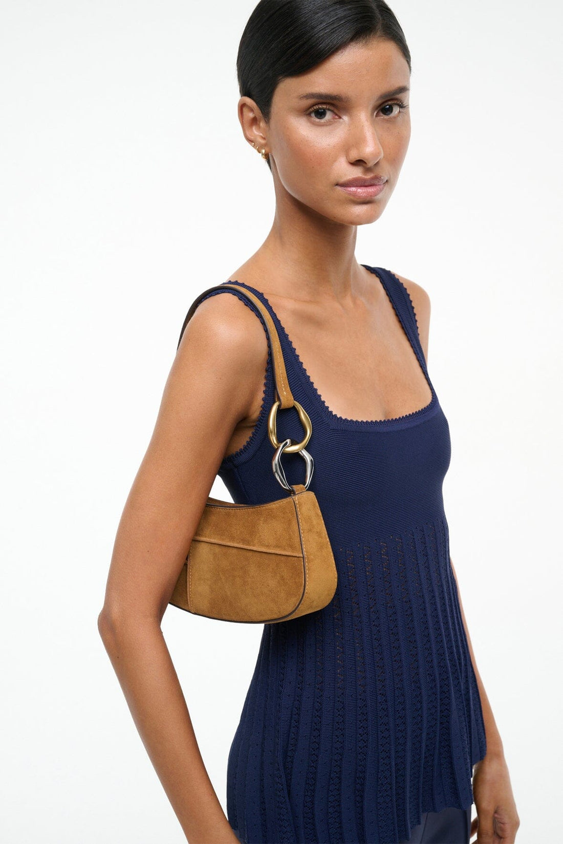 Ollie Bag | Tan Suede — 1