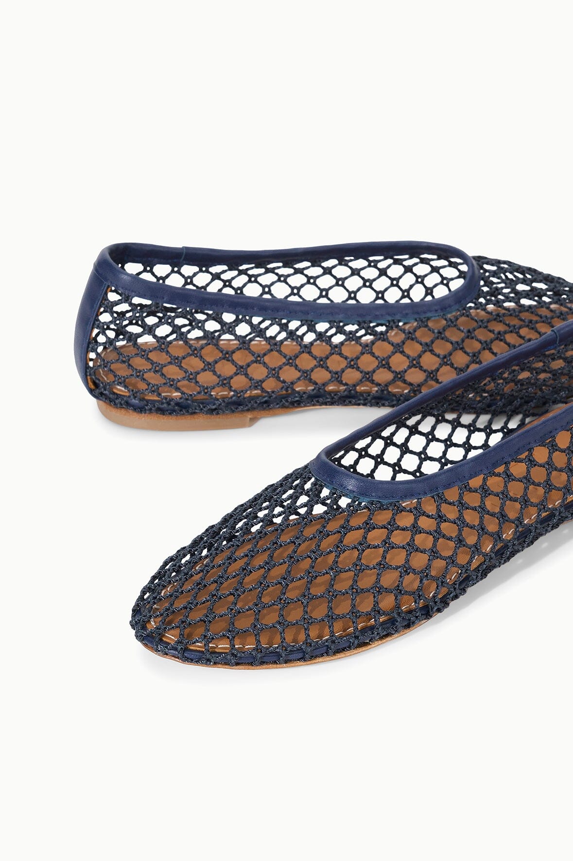 Alba Ballet Flat | Navy Netting — 5