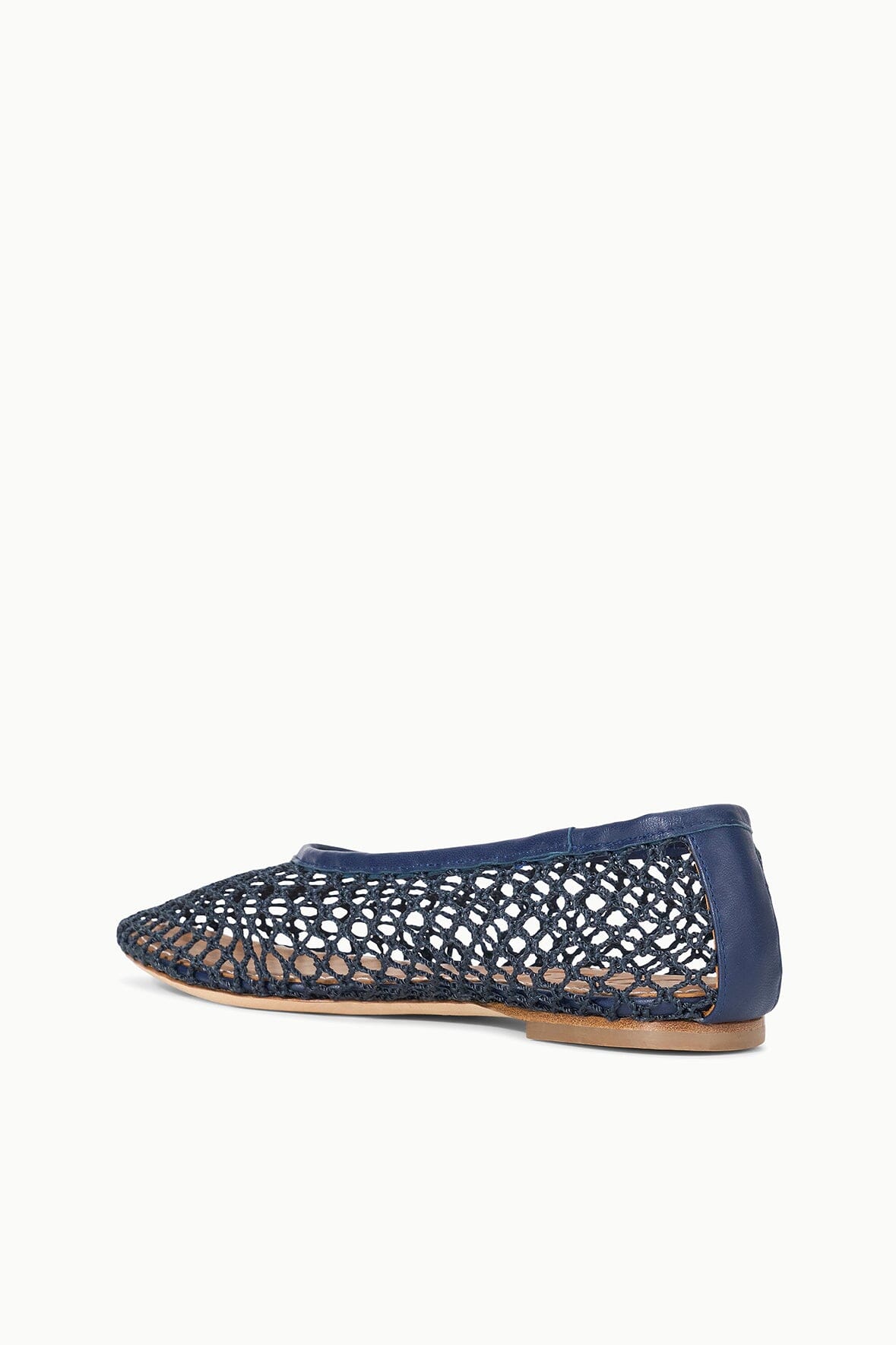 Alba Ballet Flat | Navy Netting — 7