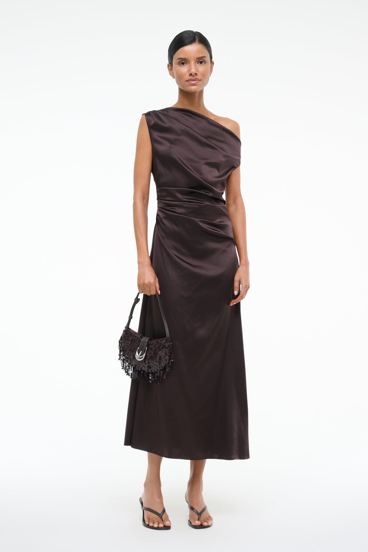 Phare Silk Dress | Earth — 2