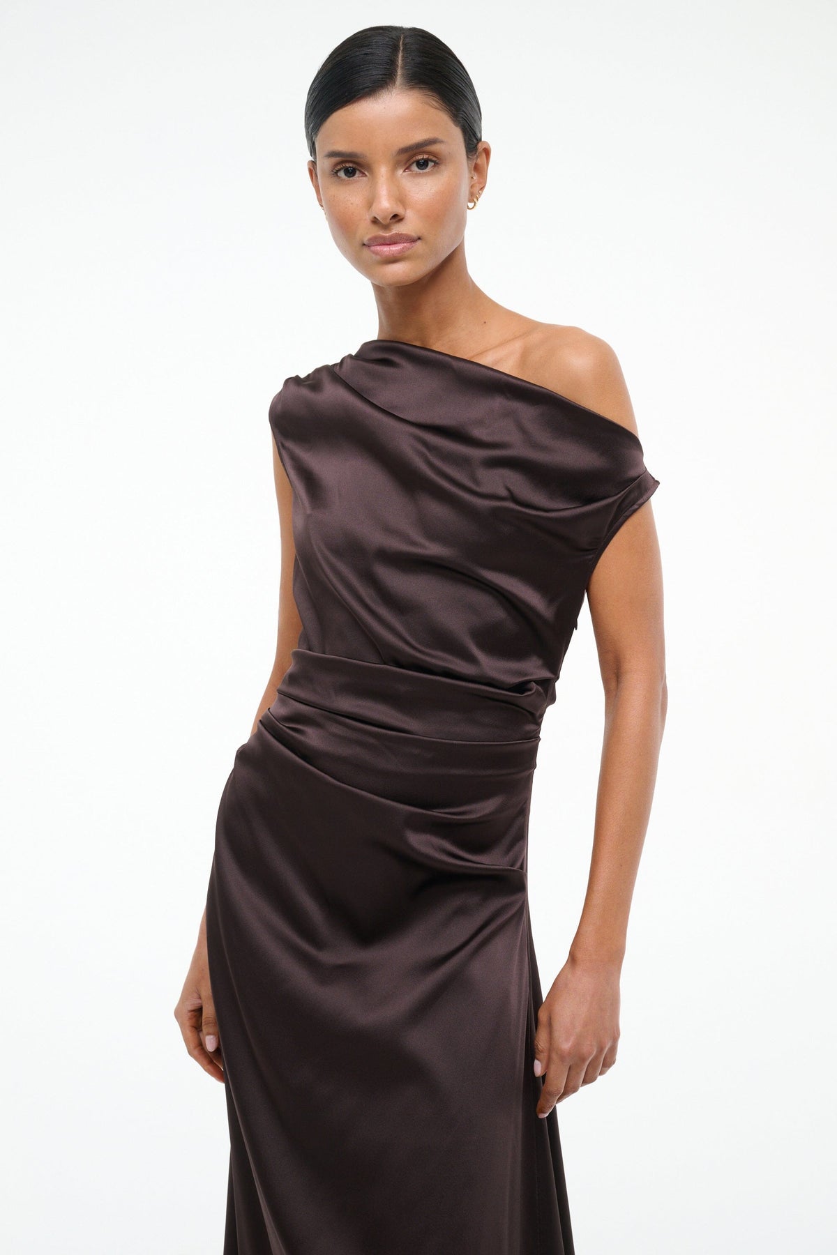 Phare Silk Dress | Earth — 4