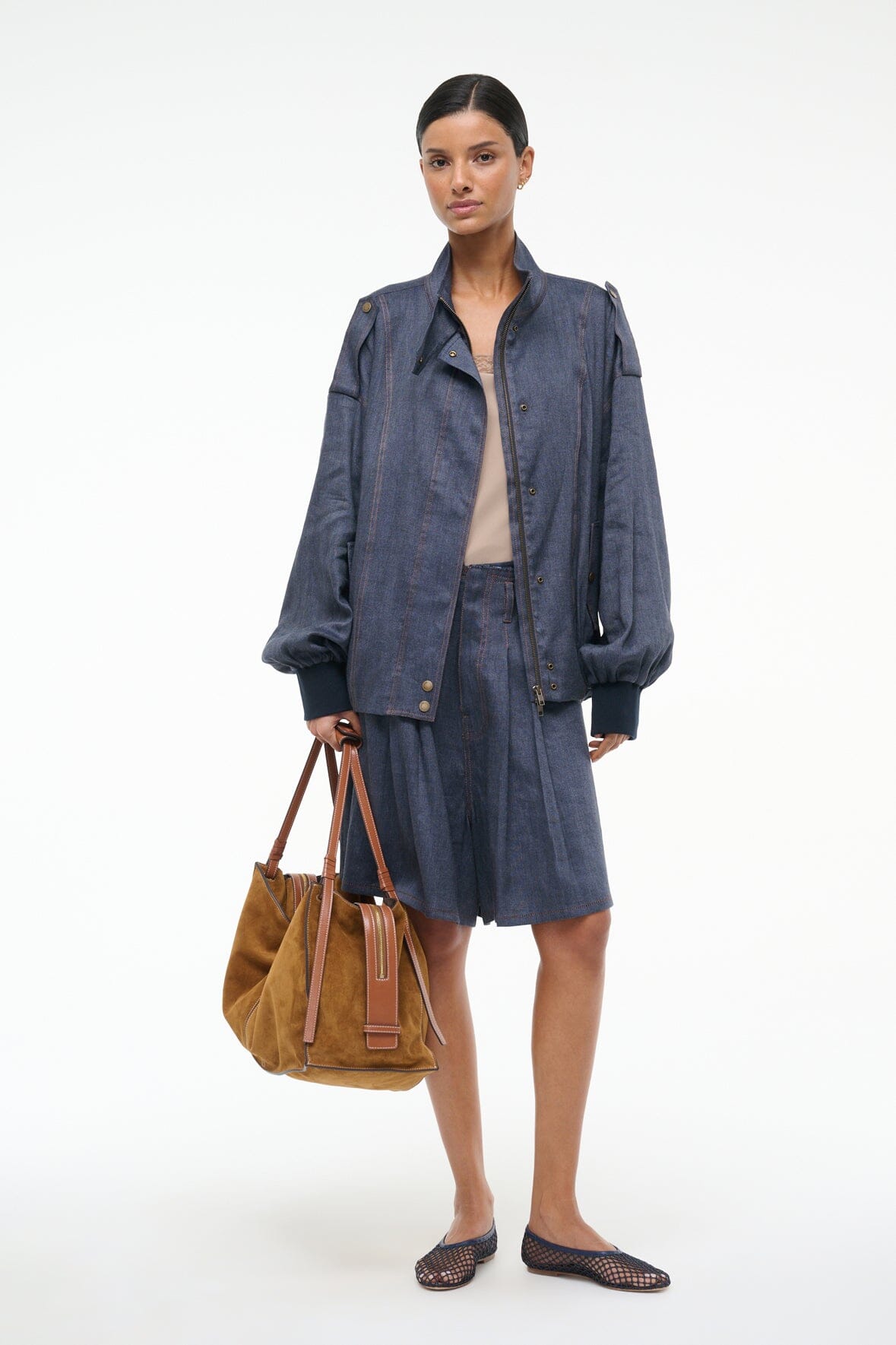 Simone Jacket | Chambray — 5