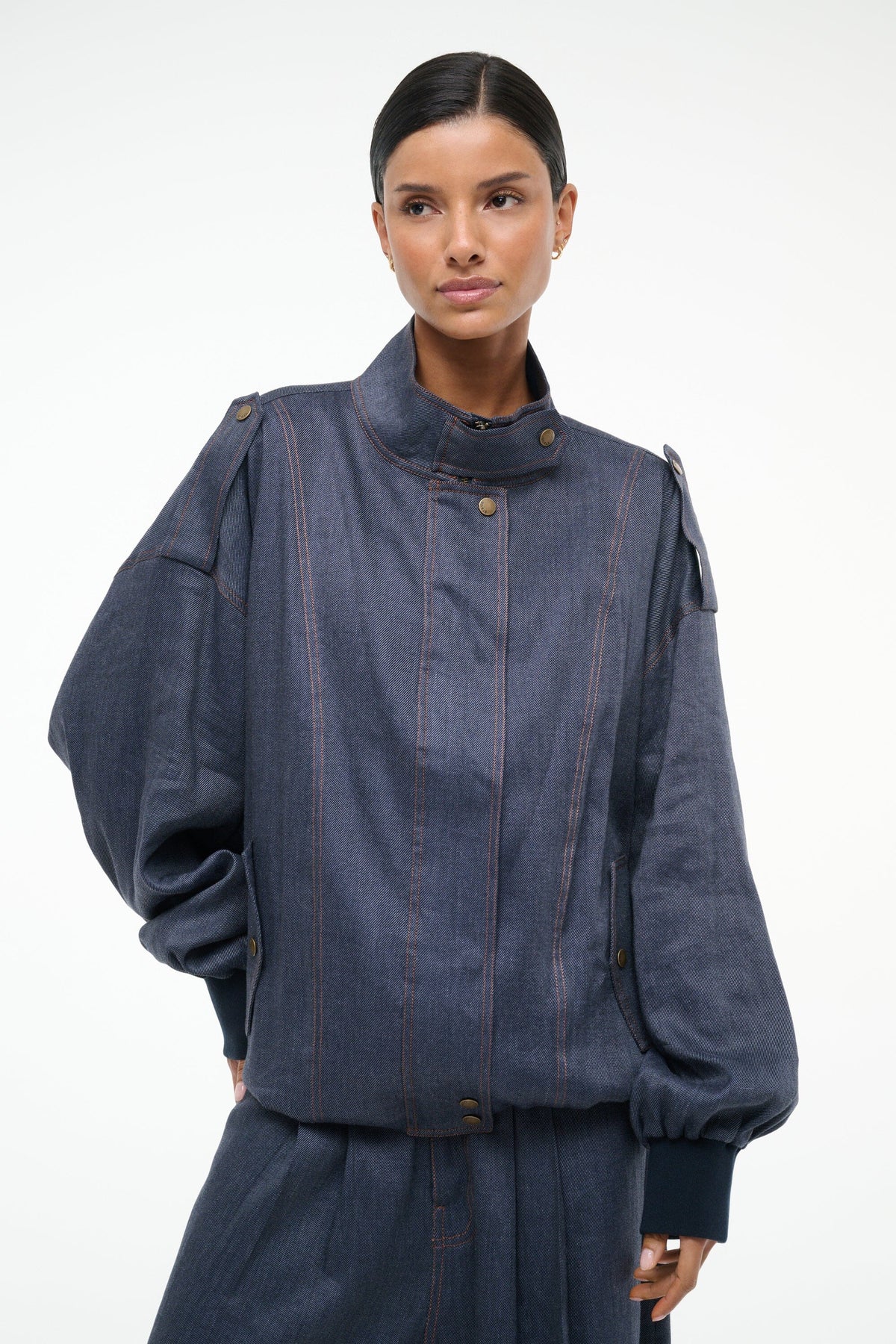 Simone Jacket | Chambray — 3