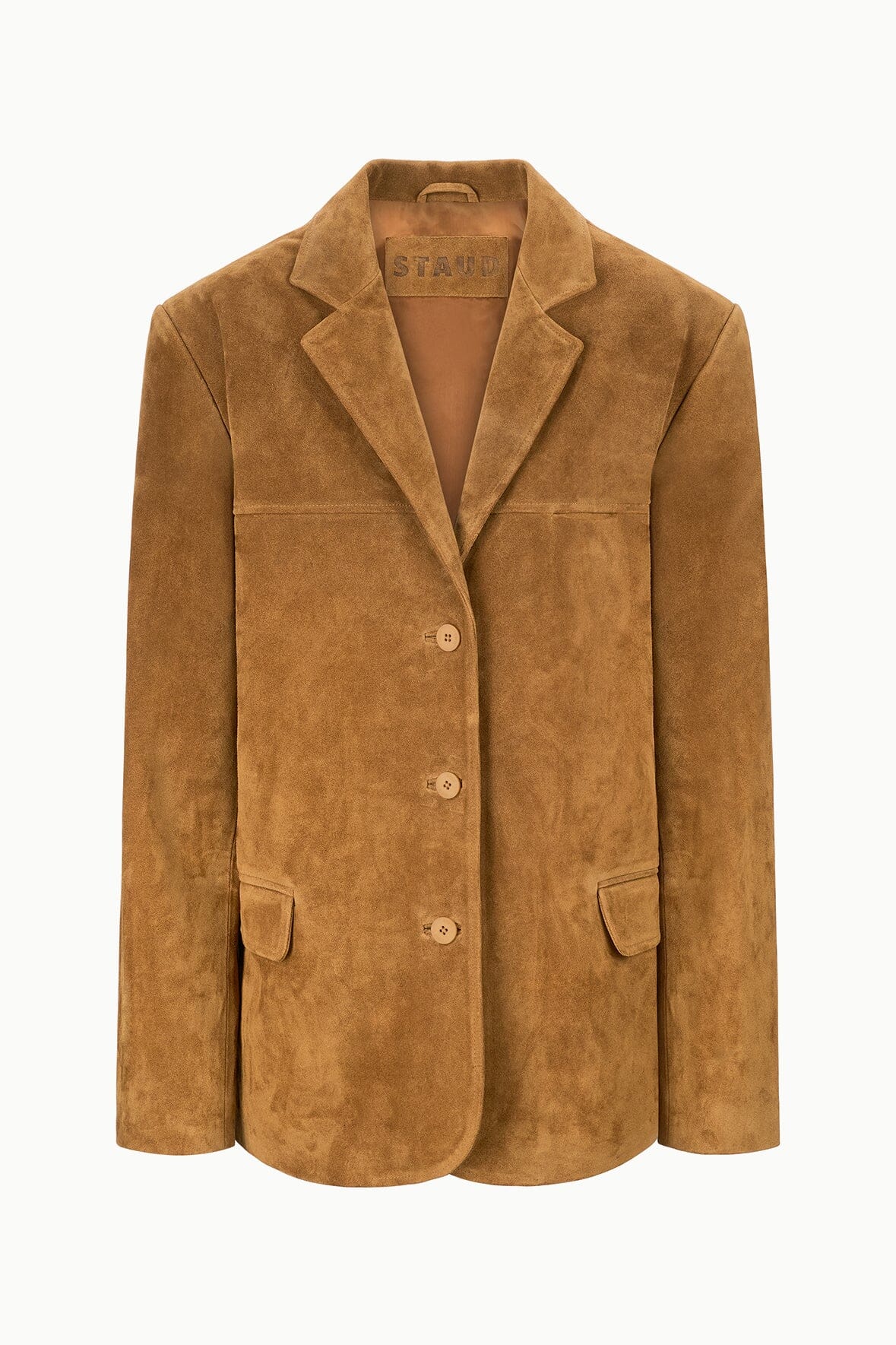 Natalie Suede Jacket | Tan — 6