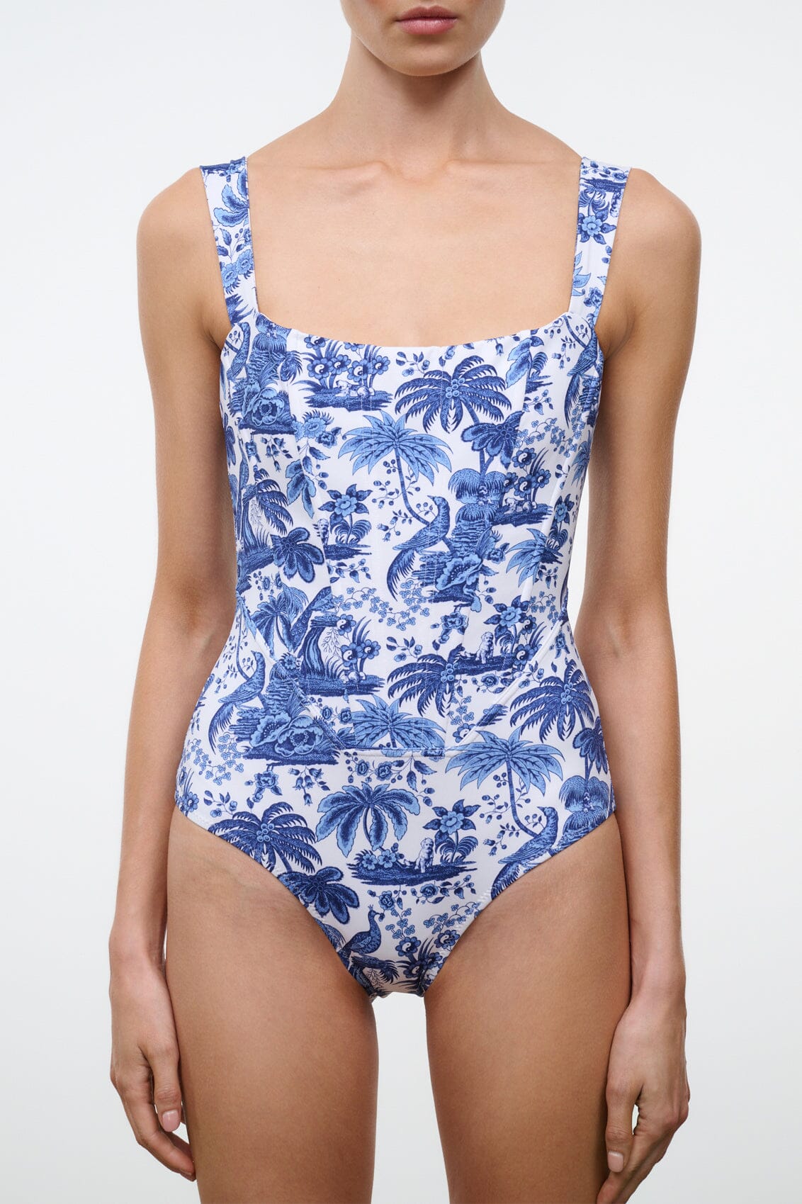 Adelaide One Piece | Blue Toile — 2