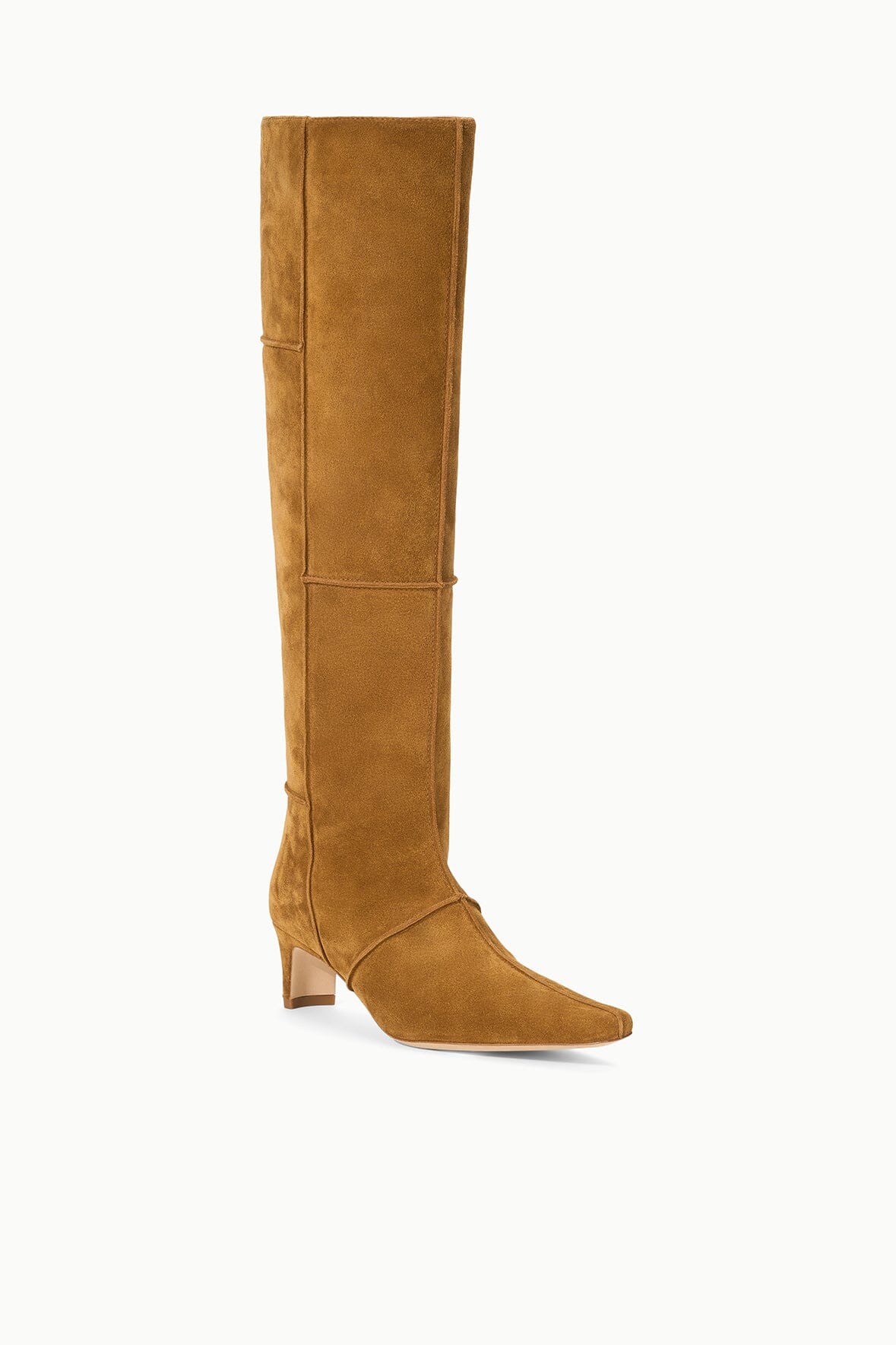 Wally Boot | Patchwork Tan Suede — 2