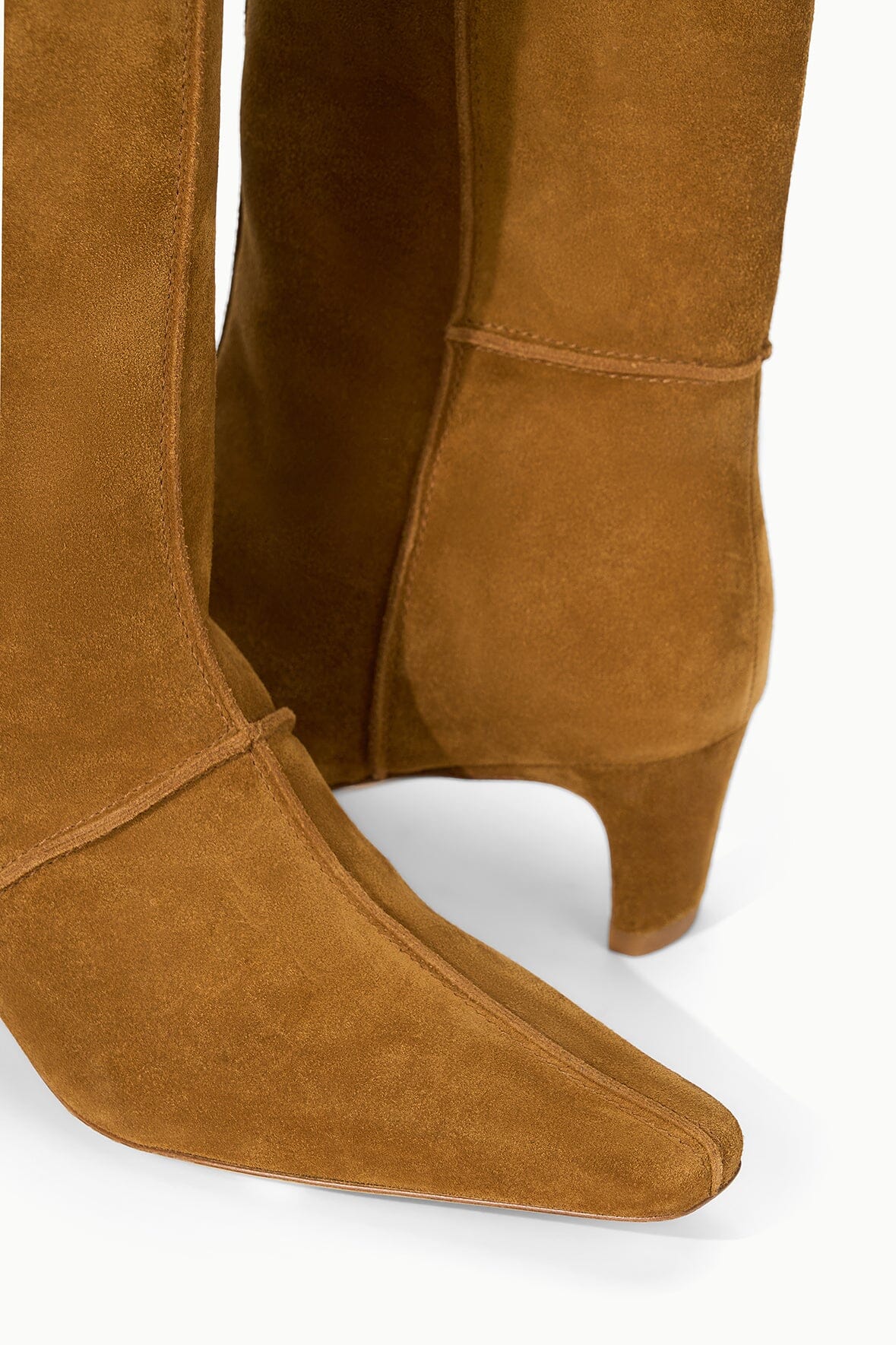 Wally Boot | Patchwork Tan Suede — 7