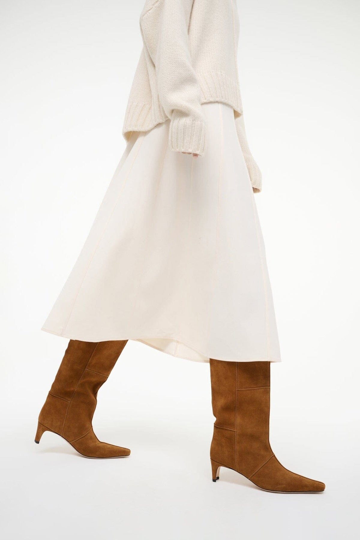 Wally Boot | Patchwork Tan Suede — 5