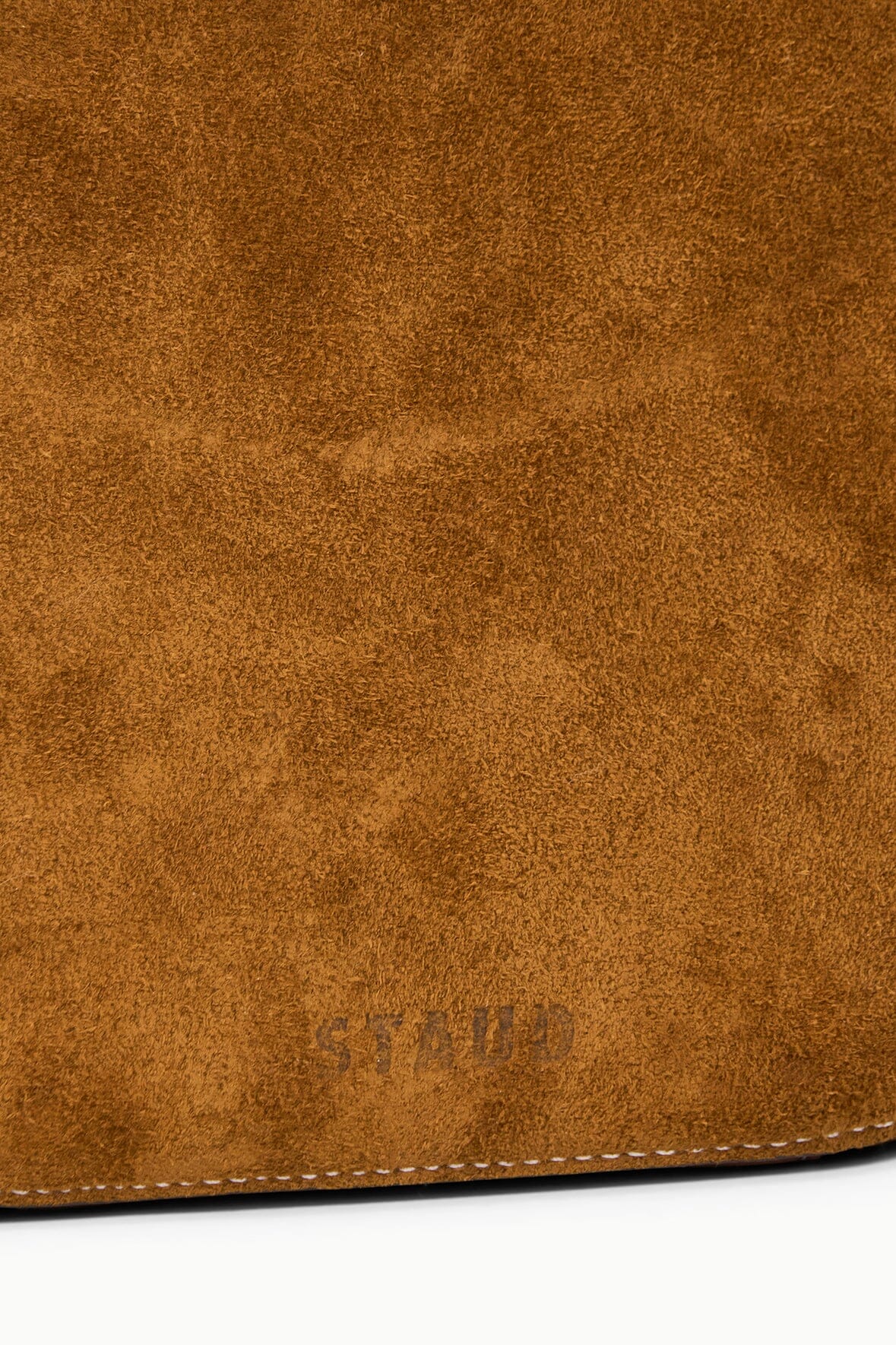 Bella Saddle Bag | Tan Suede — 7