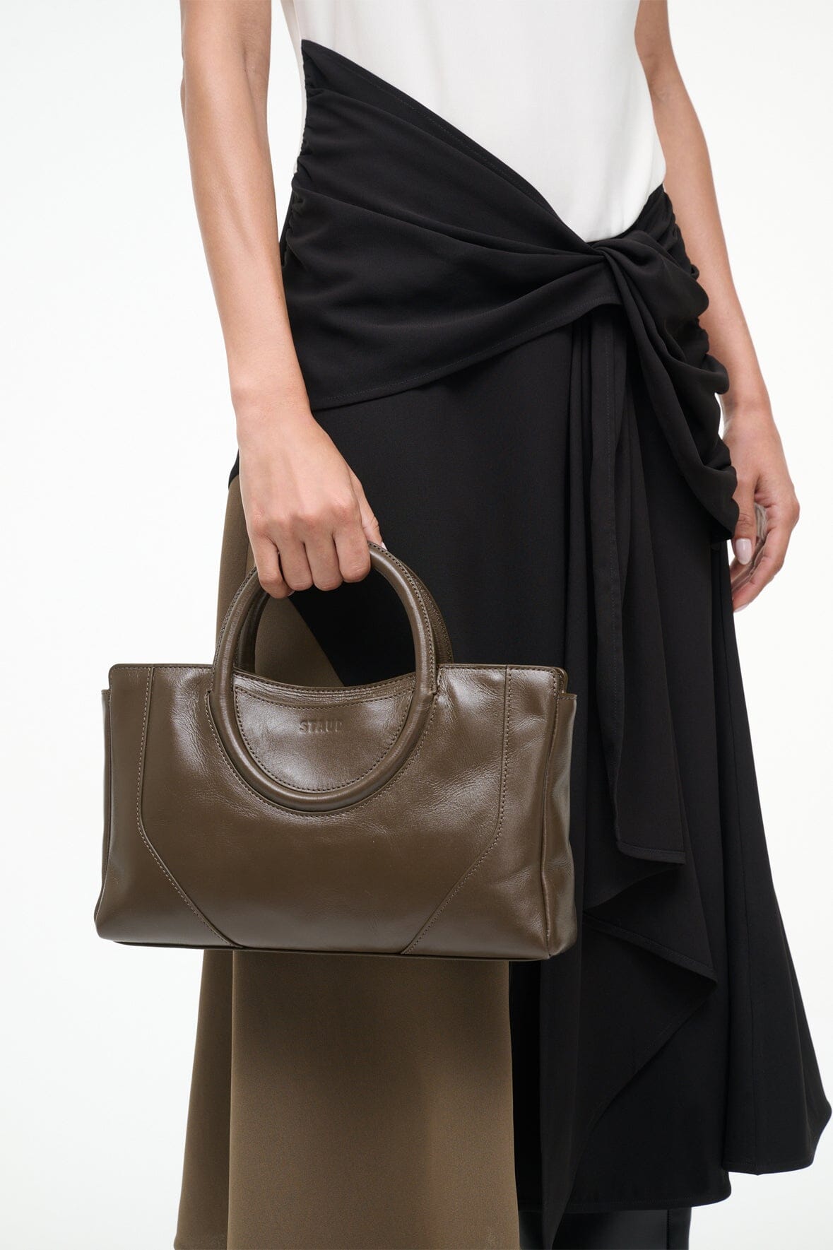 Maude Mini Satchel | Truffle — 4