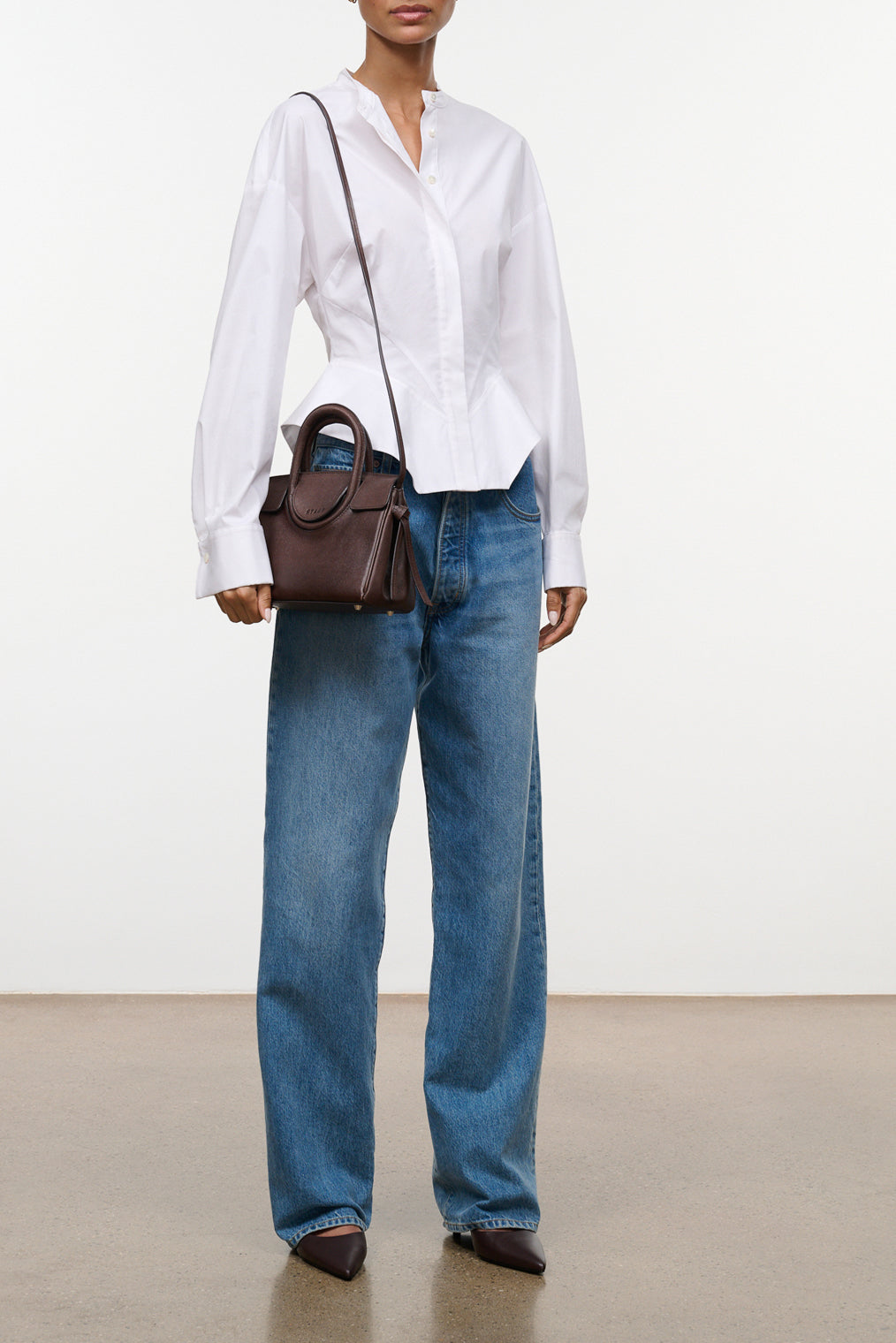 Maude Mini Carryall | Espresso — 3