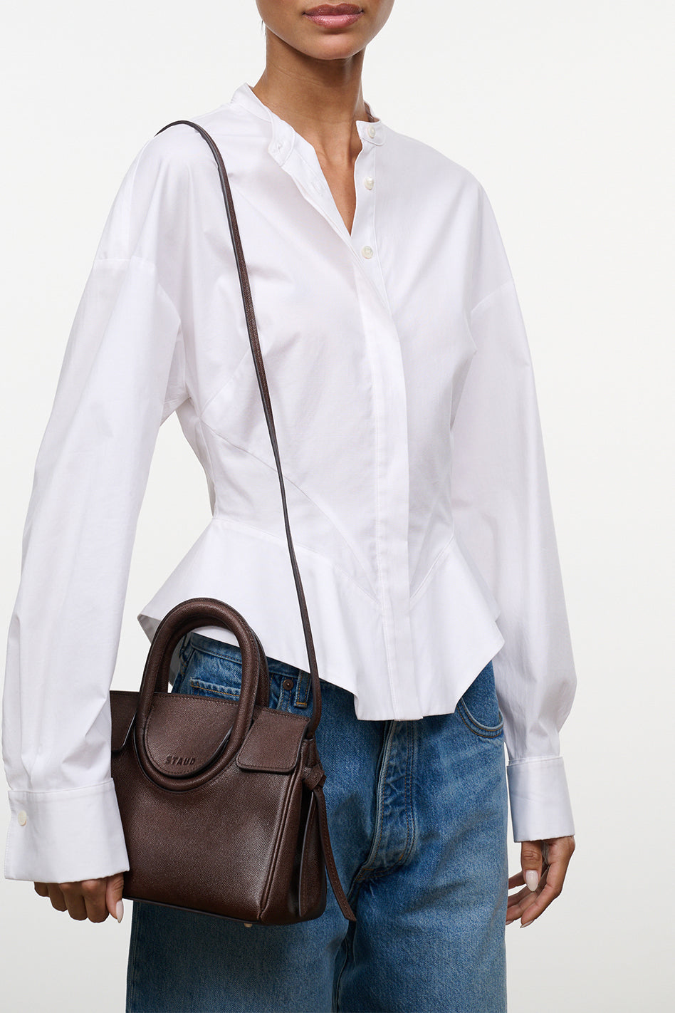 Maude Mini Carryall | Espresso — 1