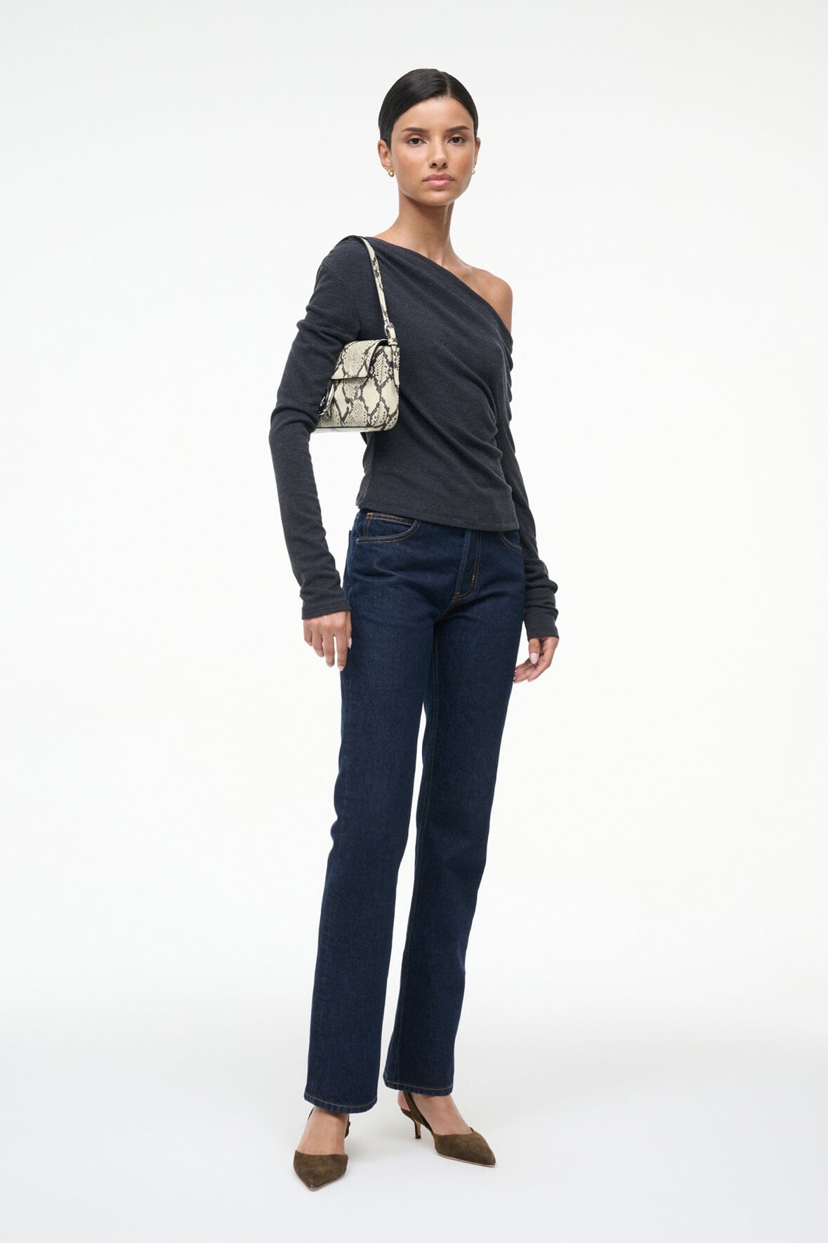Harlow Bag | White Snake — 3