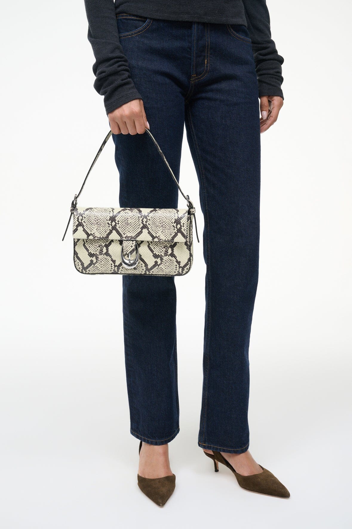 Harlow Bag | White Snake — 5