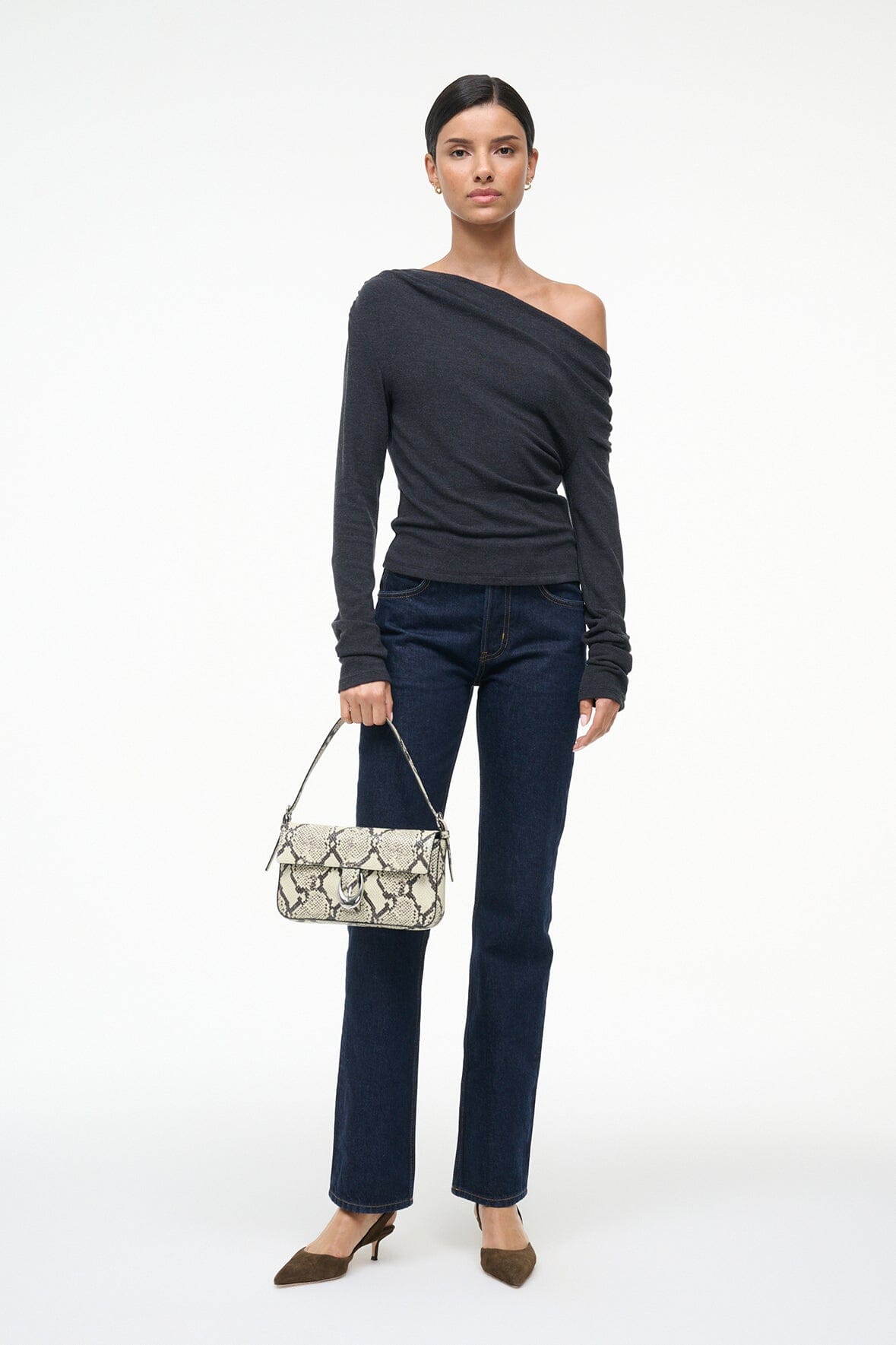Harlow Bag | White Snake — 4