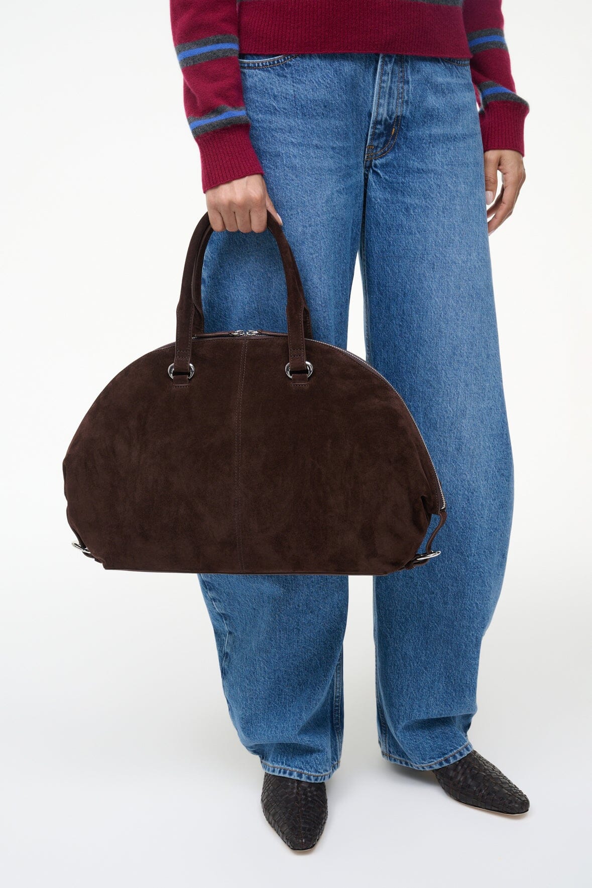 Hester Satchel | Espresso Suede — 3