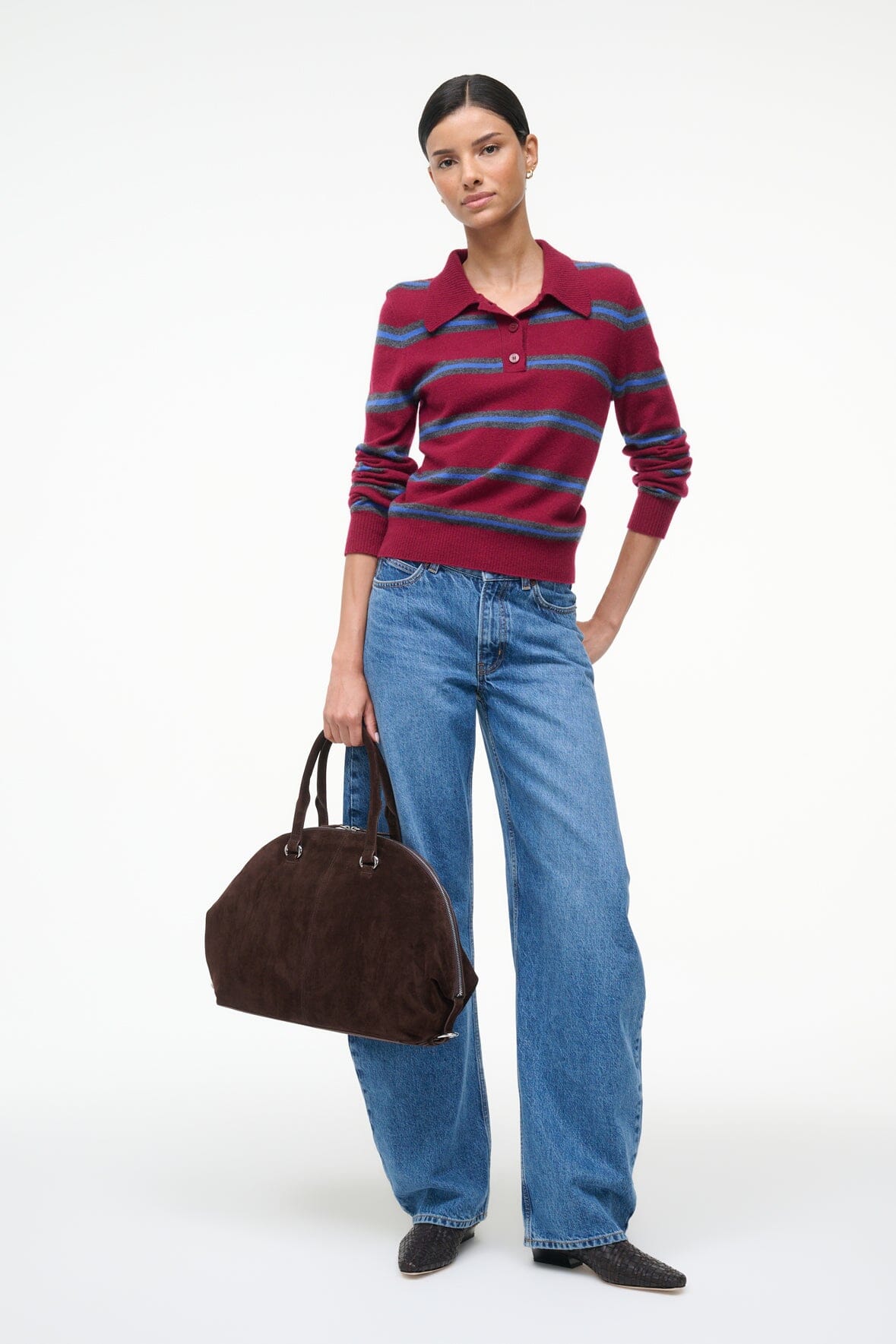 Hester Satchel | Espresso Suede — 2