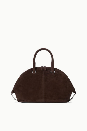 Hester Satchel | Espresso Suede — 1