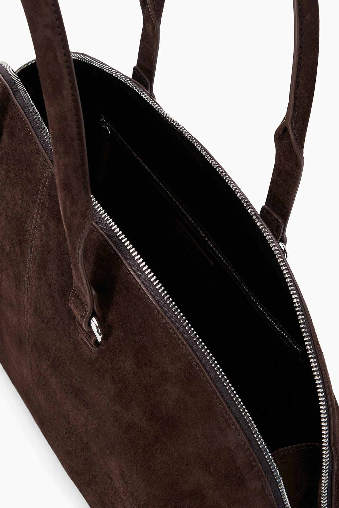 Hester Satchel | Espresso Suede — 8
