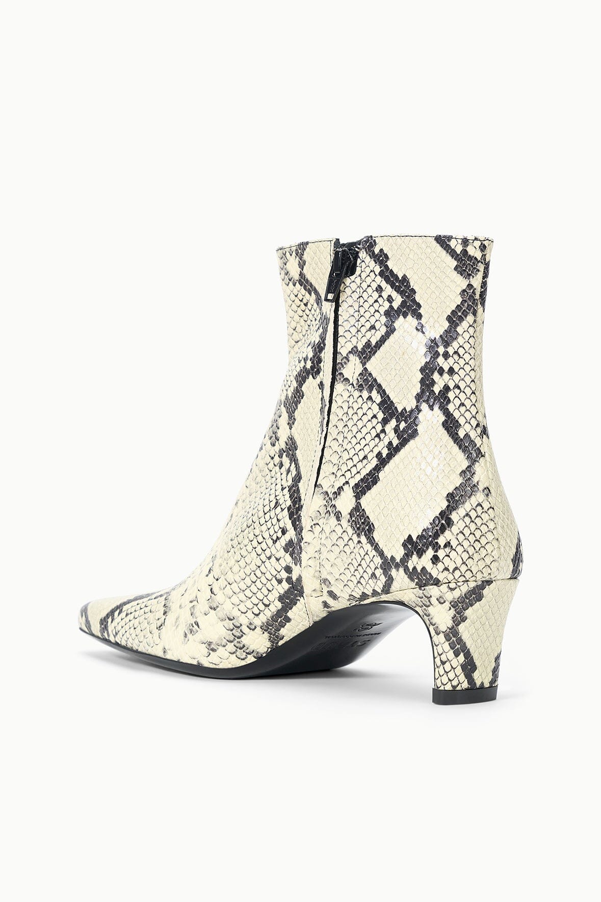 Wally Ankle Boot | White Snake — 7