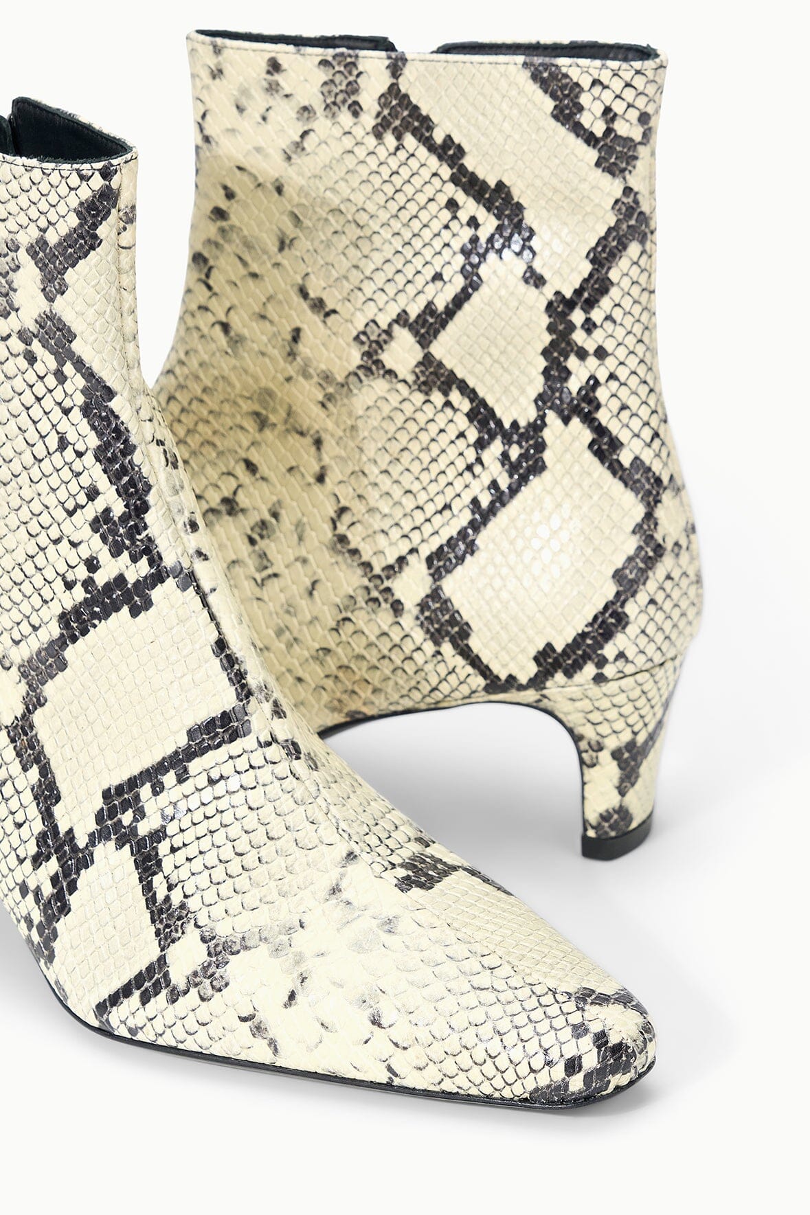 Wally Ankle Boot | White Snake — 8