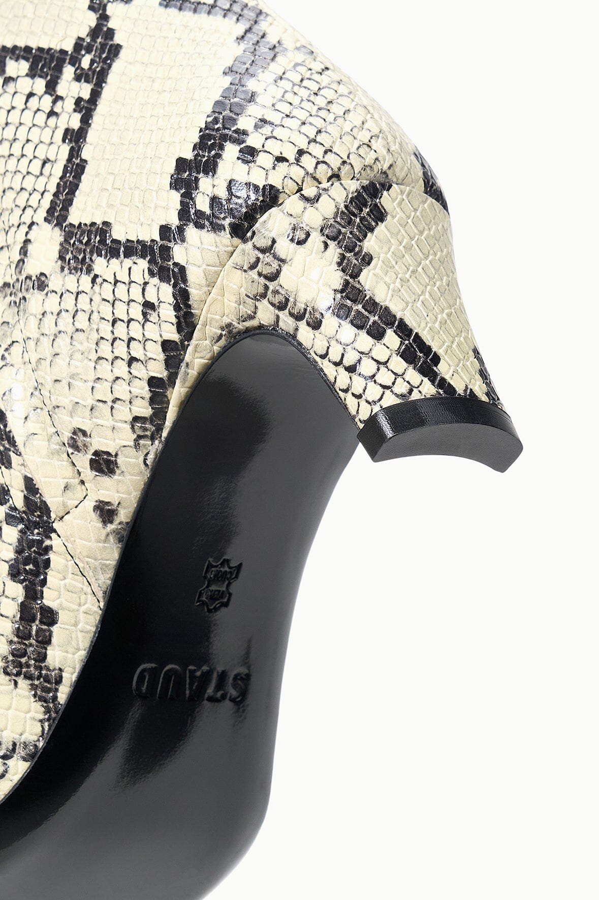 Wally Ankle Boot | White Snake — 9