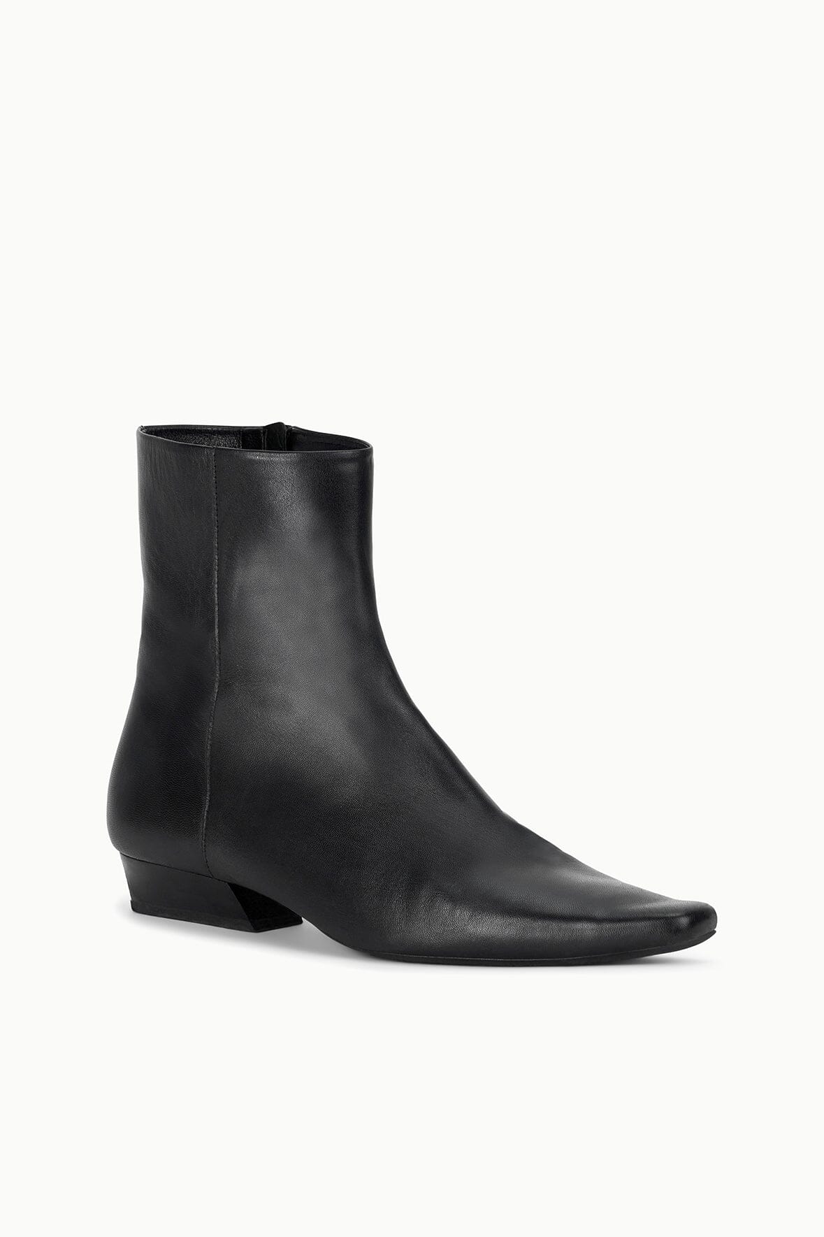 Wally Flat Ankle Boot | Black — 2