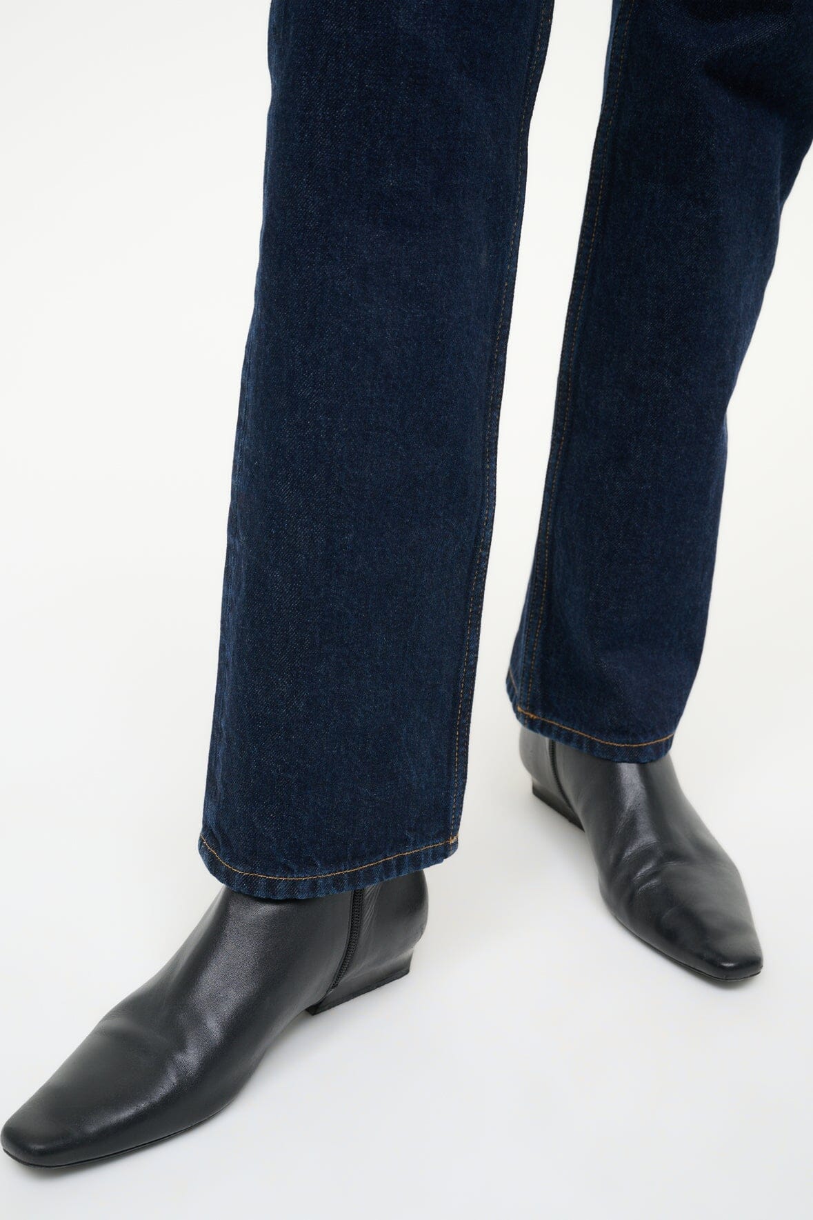 Wally Flat Ankle Boot | Black — 5