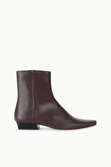 Wally Flat Ankle Boot | Espresso — 1