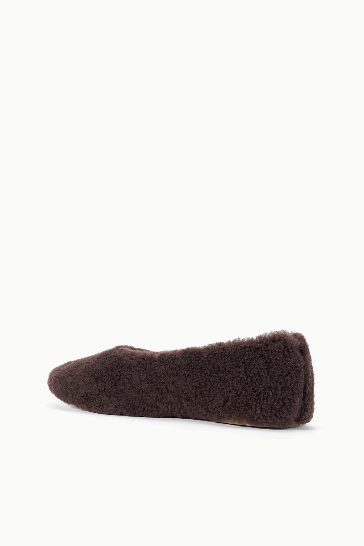 Alba Ballet Flat | Espresso Shearling — 7
