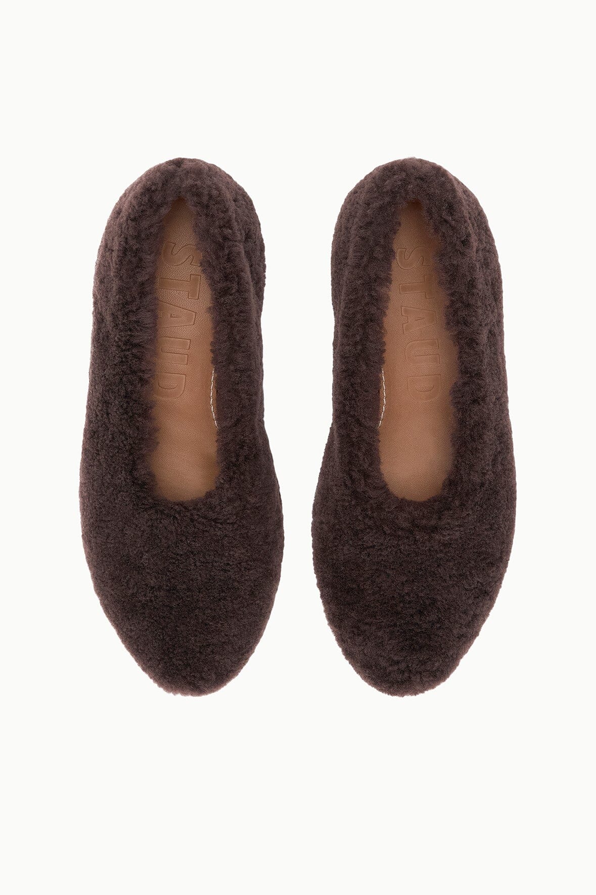 Alba Ballet Flat | Espresso Shearling — 6