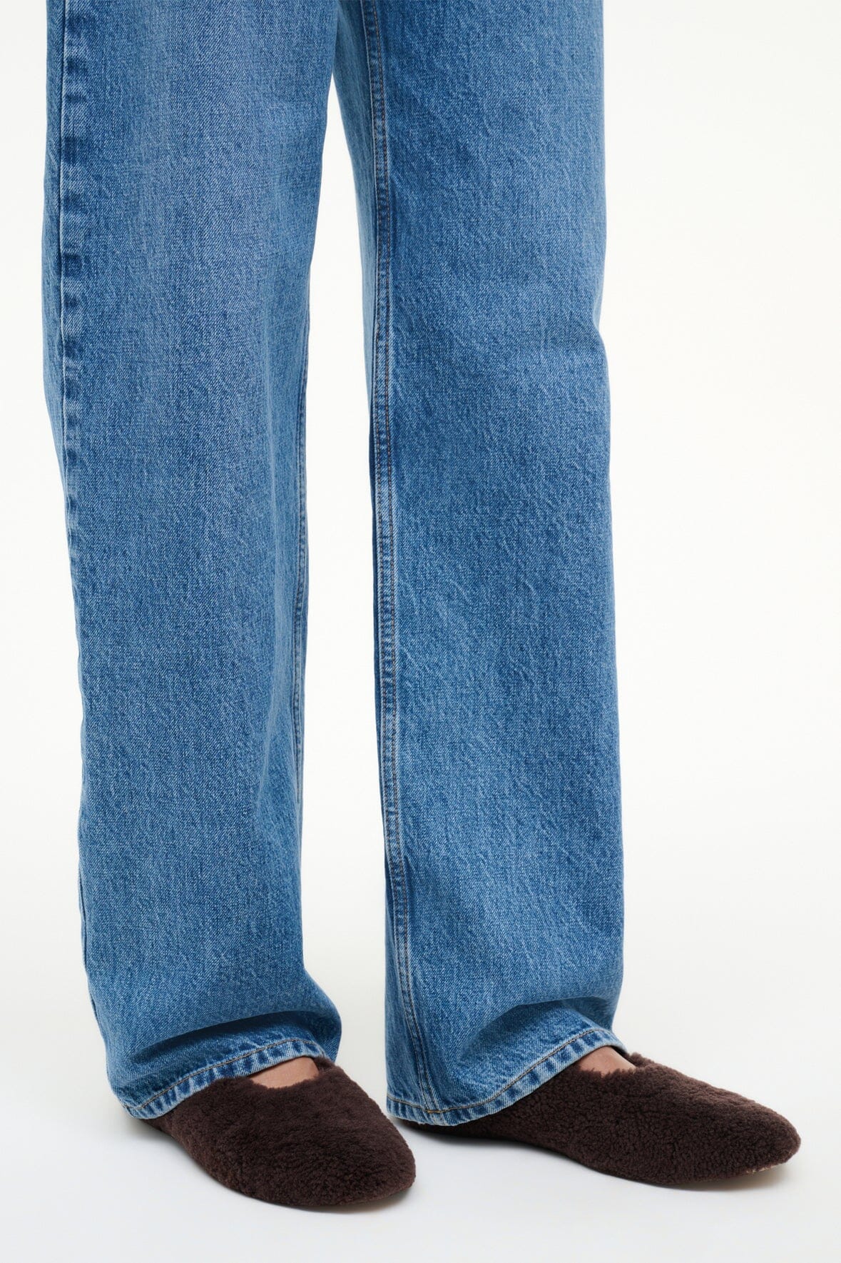 Alba Ballet Flat | Espresso Shearling — 4