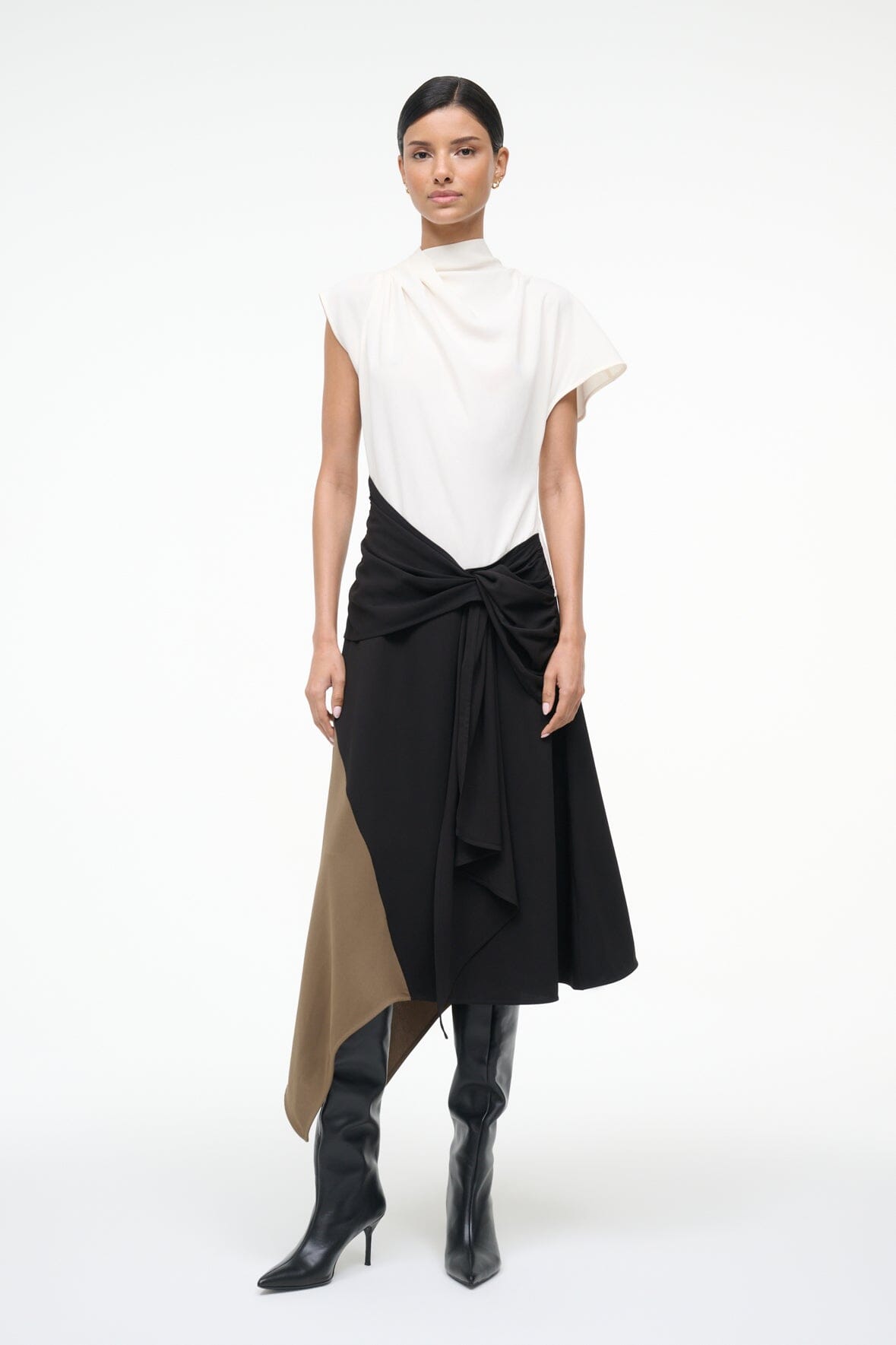 Davina Dress | Black Multi — 4