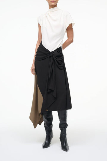 Davina Dress | Black Multi — 1