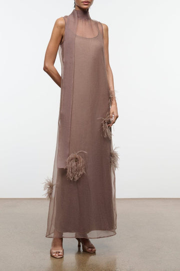 Albee Dress | Truffle — 1
