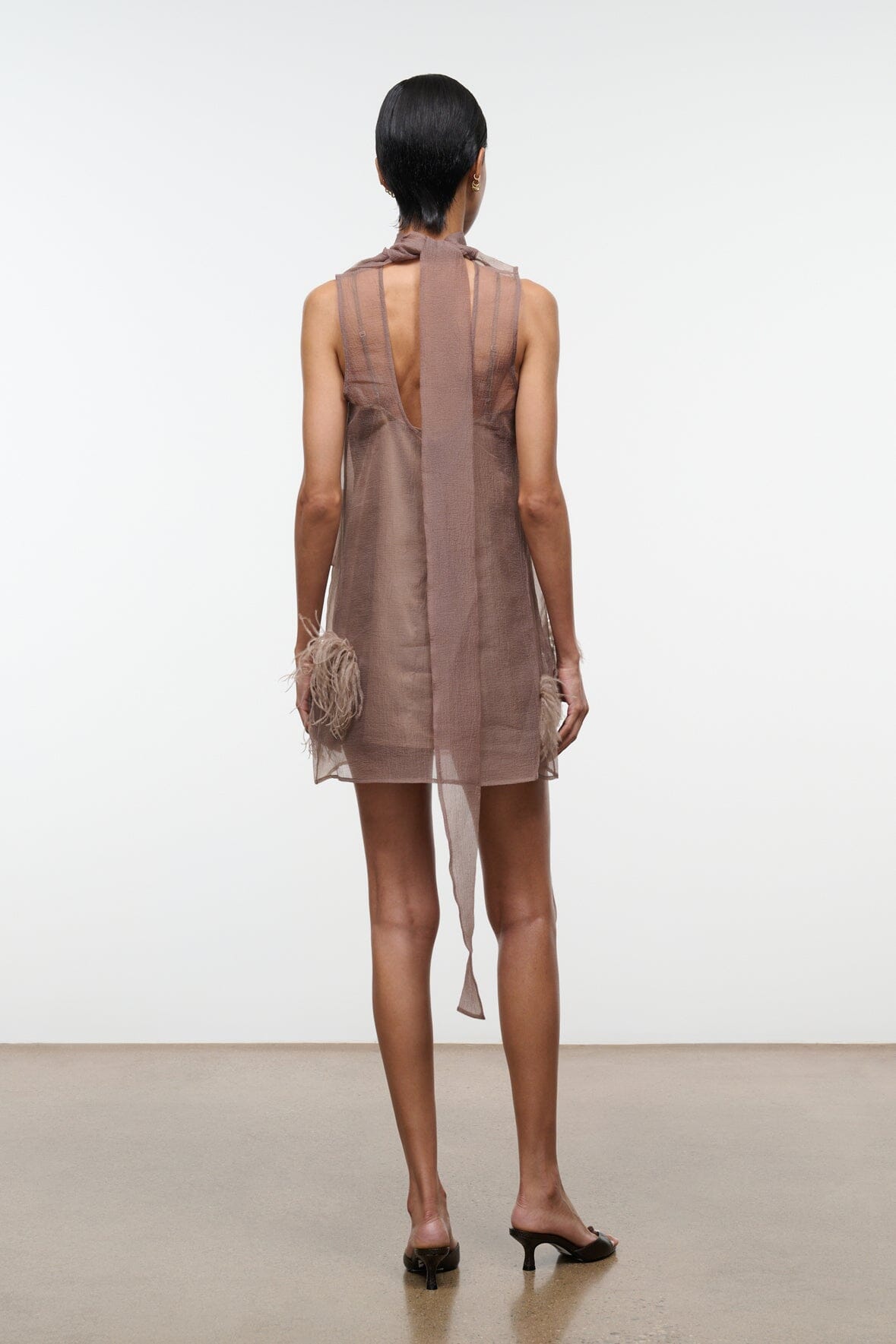 Albee Mini Dress | Truffle — 6