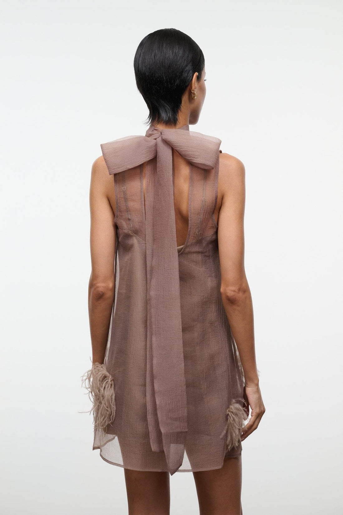 Albee Mini Dress | Truffle — 1