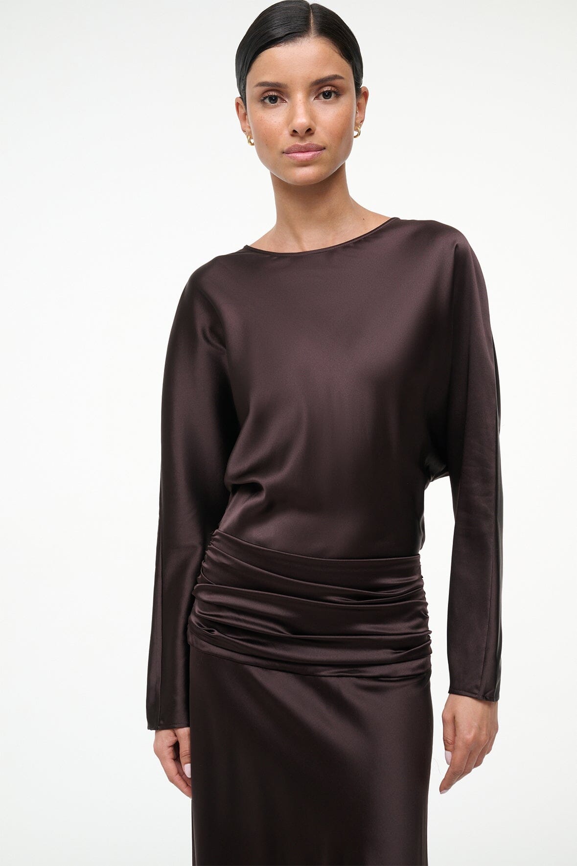 Freda Silk Dress | Earth — 4