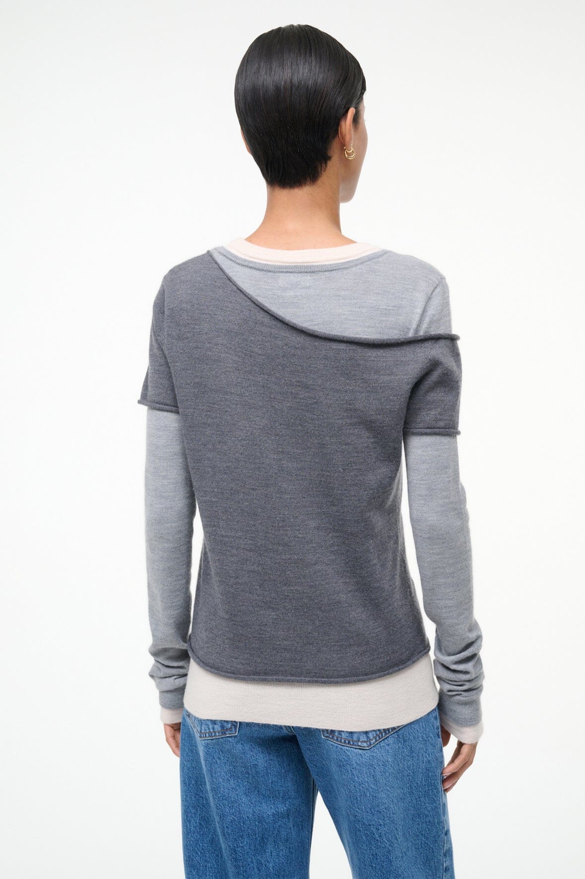 Sera Top | Heather Grey Multi — 3