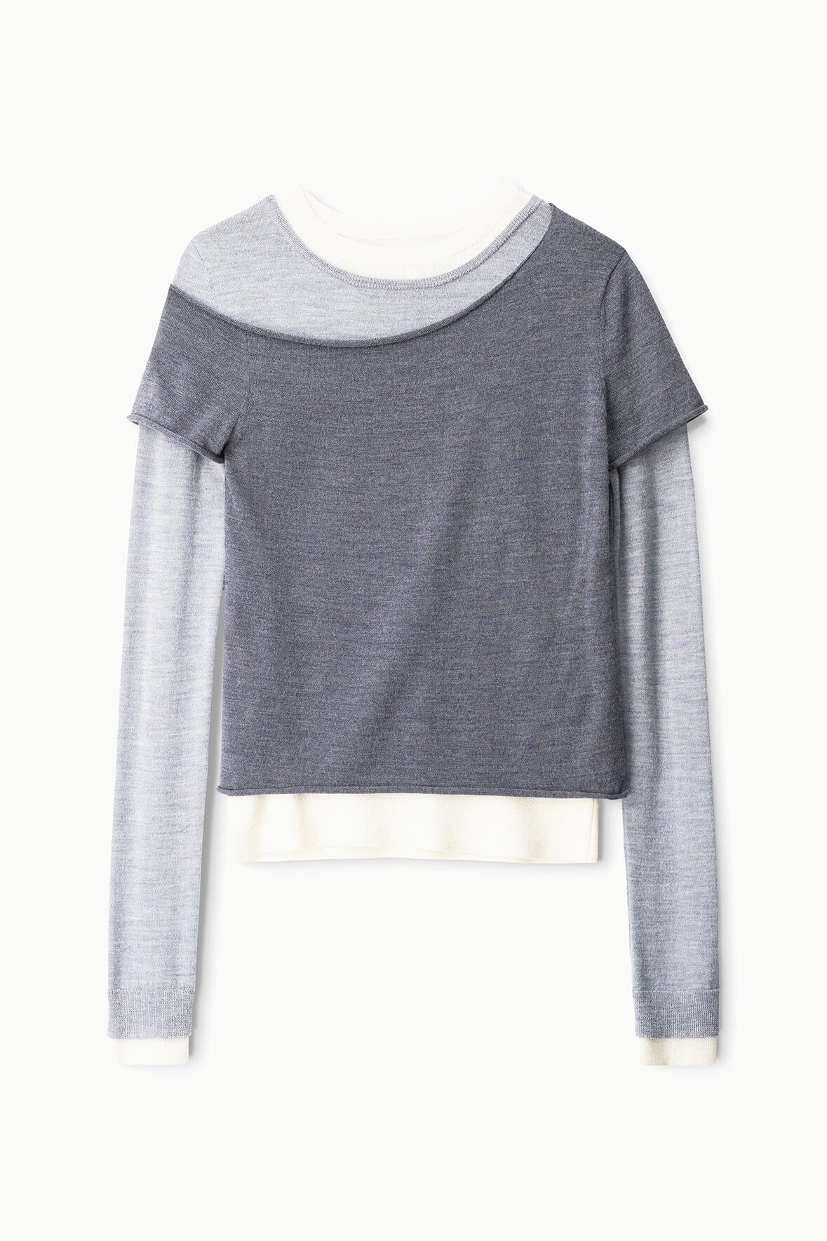 Sera Top | Heather Grey Multi — 5