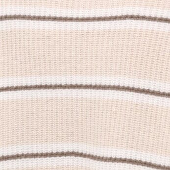 Cashmere Cropped Hampton Sweater | Whisper Stripe — 6