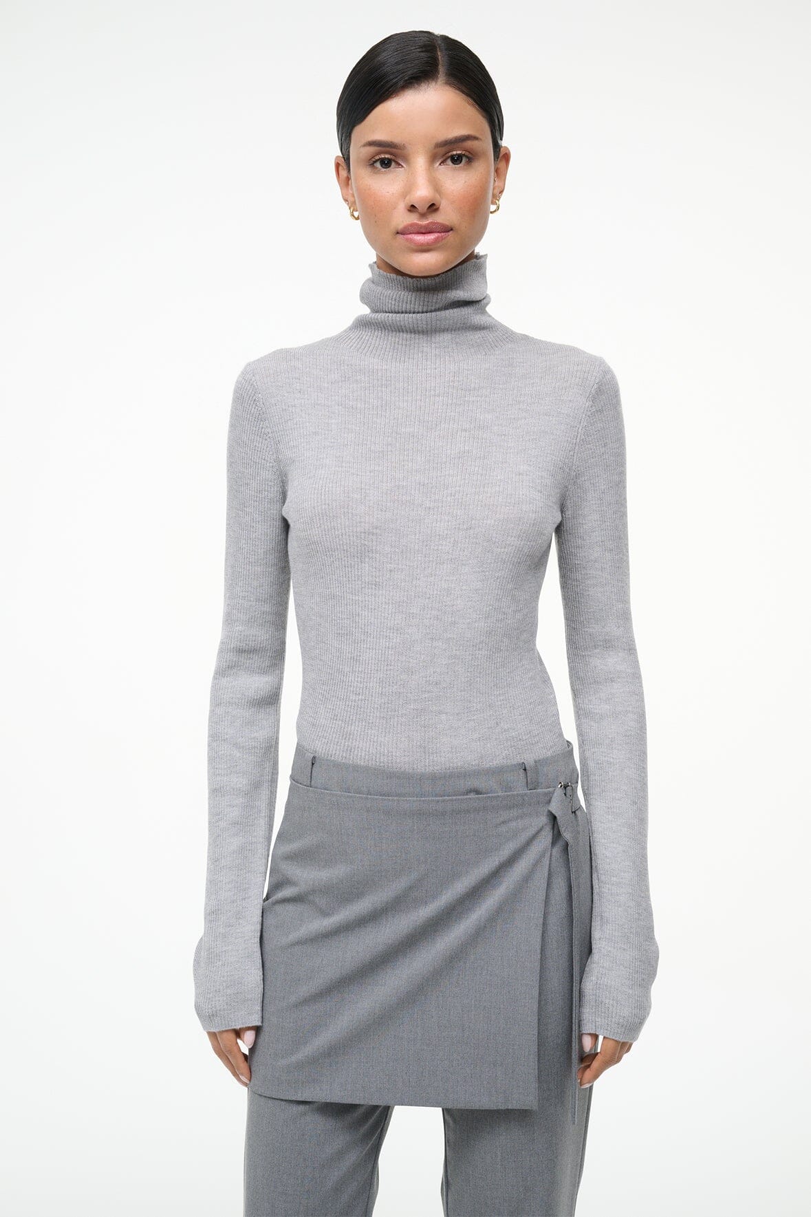 Toni Superfine Cashmere Sweater | Ash Grey — 4