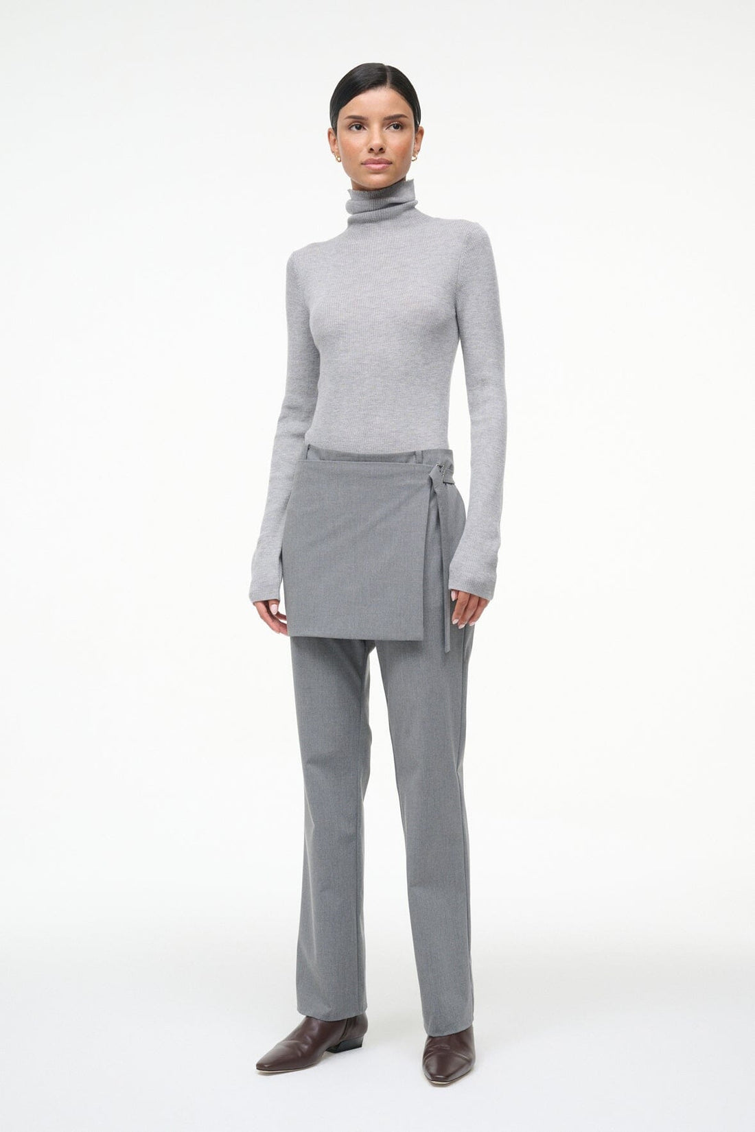 Toni Superfine Cashmere Sweater | Ash Grey — 1