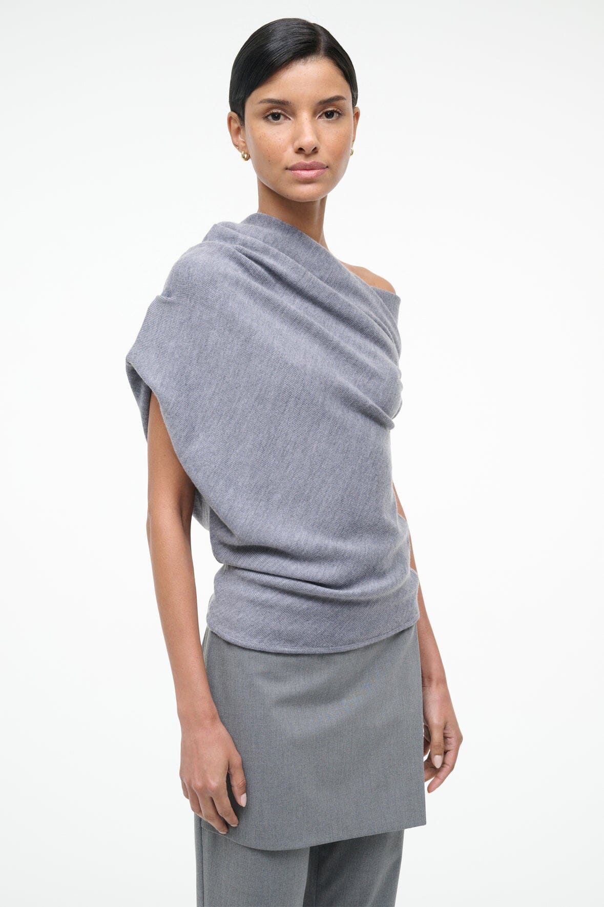 Mabel Sweater | Heather Grey — 3