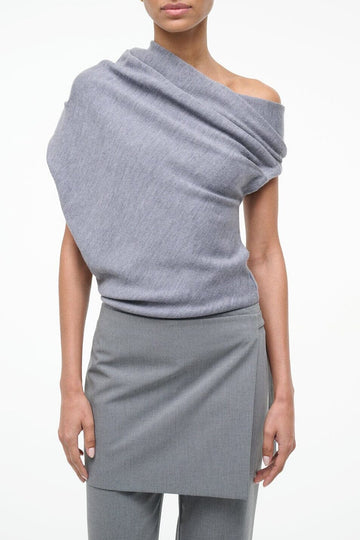 Mabel Sweater | Heather Grey — 1