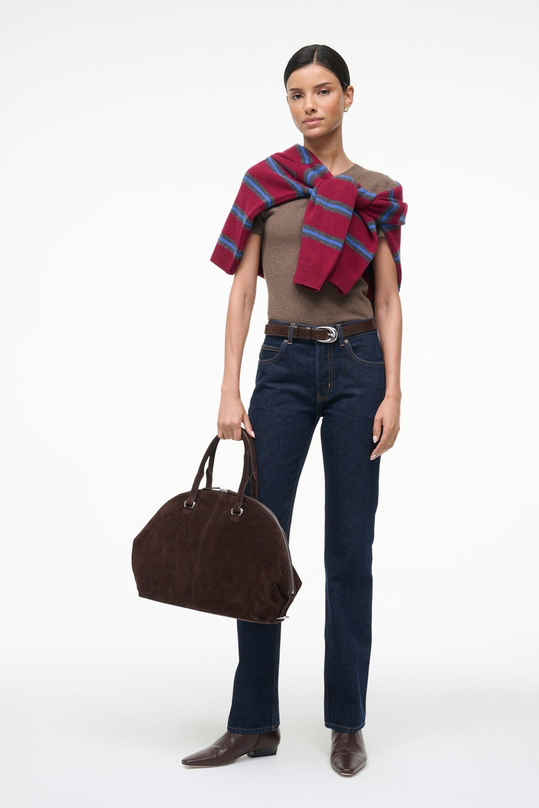 Easy Cashmere Tee | Truffle — 1